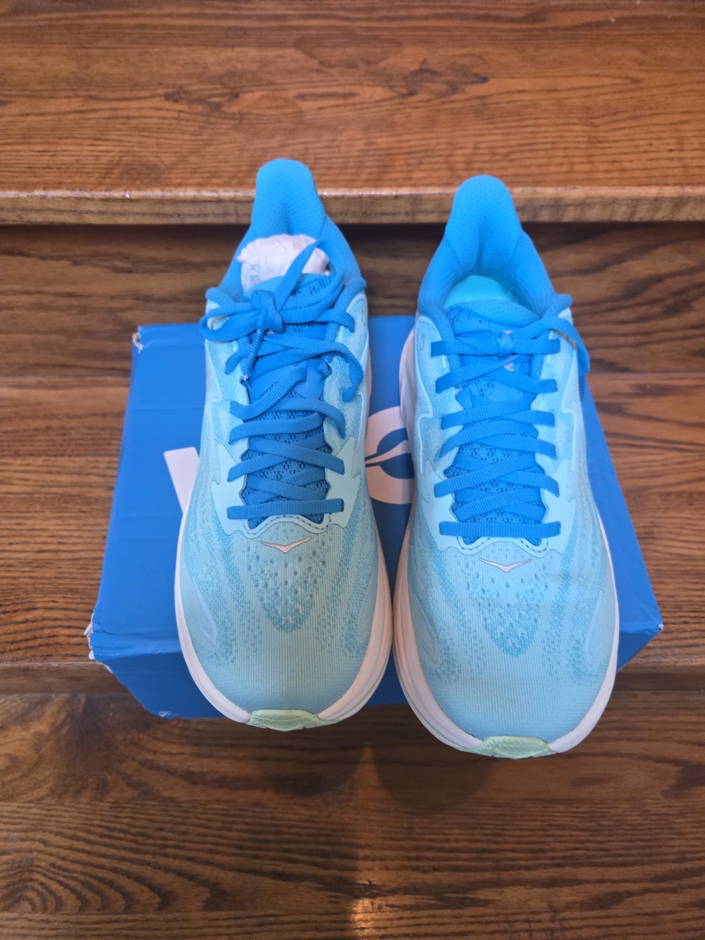 Bright Blue Athletic Running Shoes